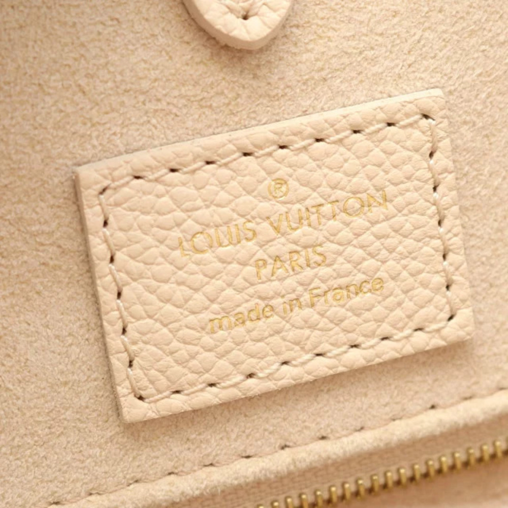 Louis Vuitton OnTheGo Monogram Empreinte Rose Pink Beige Handbag Leather Pink - Picture 4 of 8